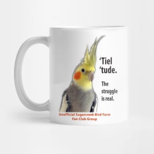 Cockatiel 2 - black type Mug